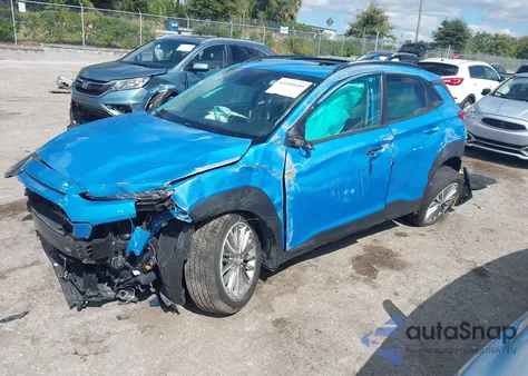 2020 Hyundai Kona Sel Plus z USA, uszkodzony, nr VIN KM8K62AA4LU526117